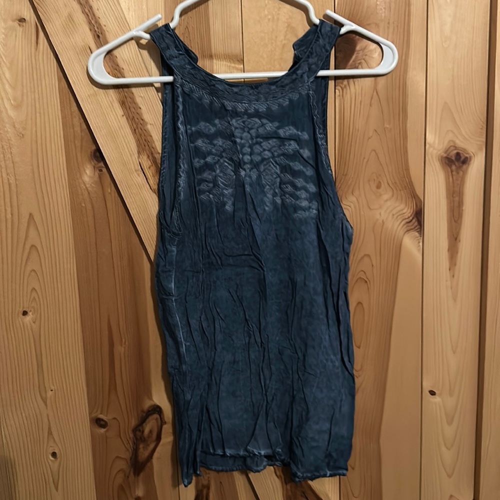 Women's size Small Blue Rain (Francesca's) tank